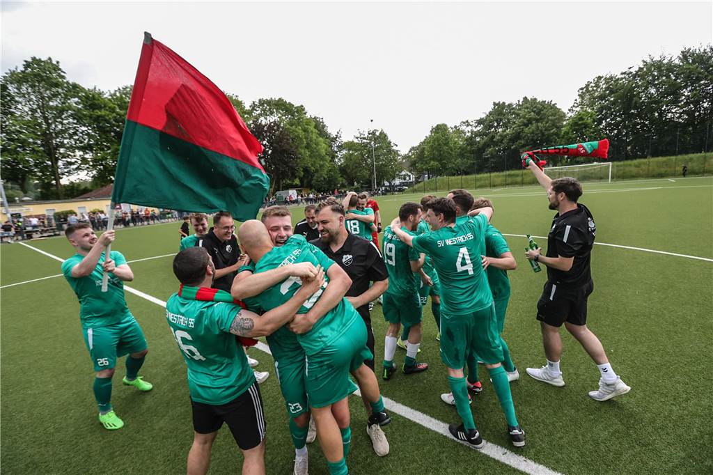 Der SV Westrich ist in die Bezirksliga aufgestiegen. 