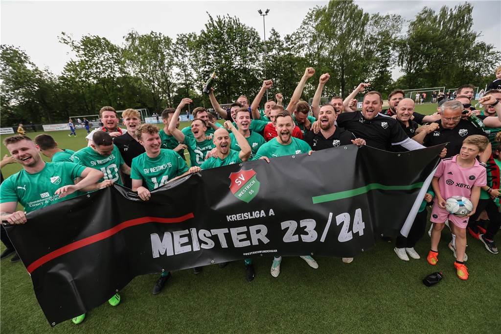Der SV Westrich ist in die Bezirksliga aufgestiegen. 