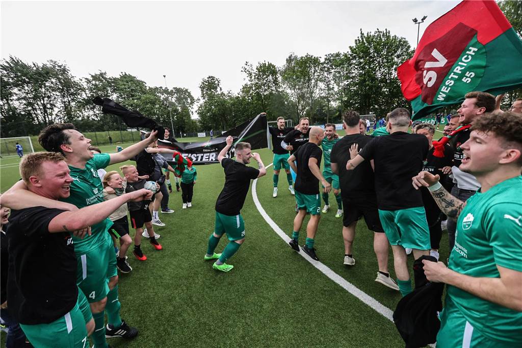 Der SV Westrich ist in die Bezirksliga aufgestiegen. 