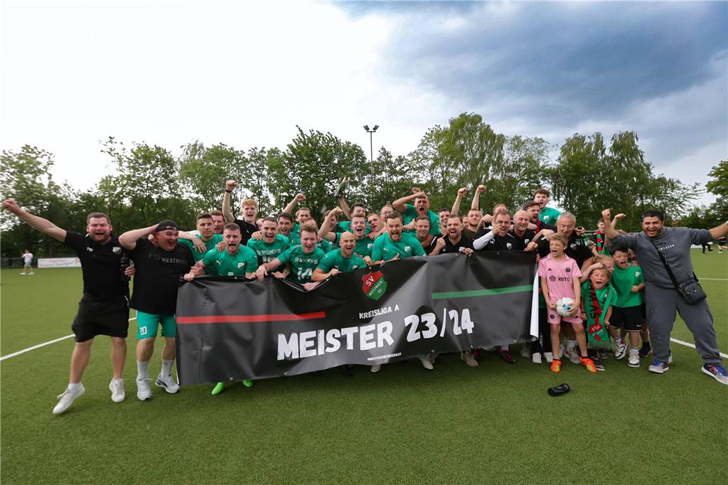 Der SV Westrich ist in die Bezirksliga aufgestiegen. 
