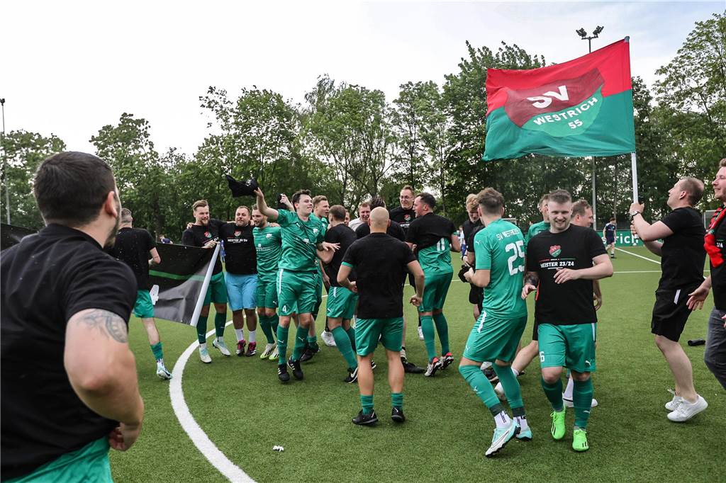 Der SV Westrich ist in die Bezirksliga aufgestiegen. 