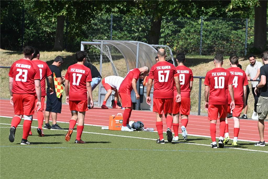 Der Zerfall des TSC Kamen: „Wir standen hier vor einem Trümmerhaufen“ Der TSC Kamen ist optimistisch, bald auch mal als Sieger vom Platz zu gehen.