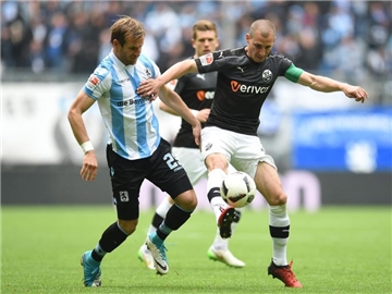 Der TSV 1860 München und der SV Sandhausen trennten sich 1:1. Foto: Andreas Gebert