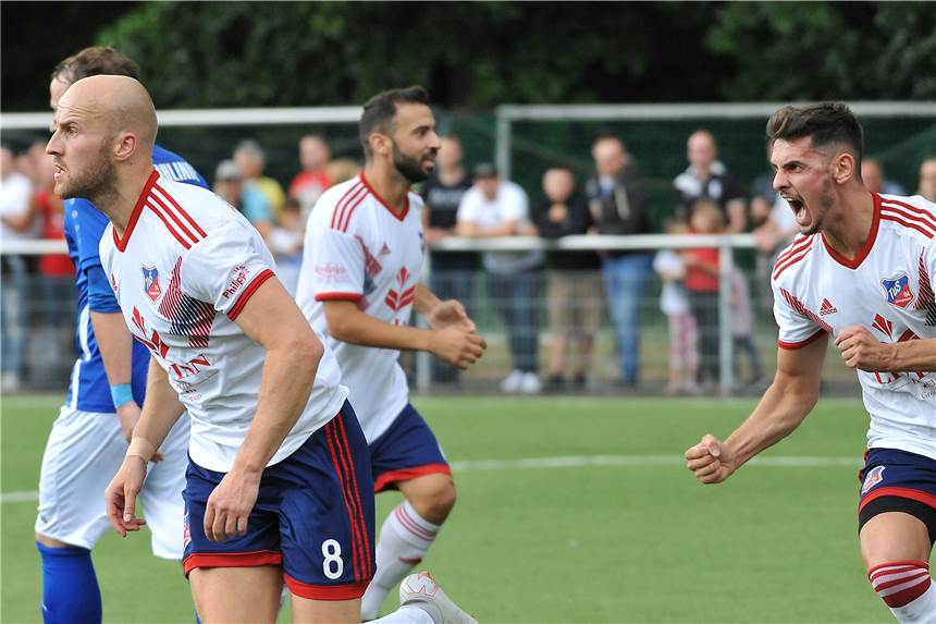 Der TuS Bövinghausen verpatzt den Landesliga-Start: Das sagen Spieler und Verantwortliche Der TuS Bövinghausen durfte nur den Treffer von Sebastian Mützel bejubeln.