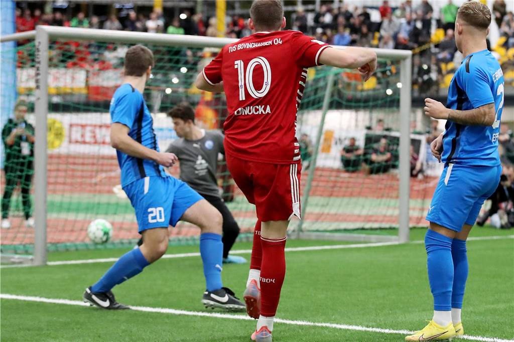 Der TuS Bövinghausen gewann auch gegen den FC Brünninghausen.