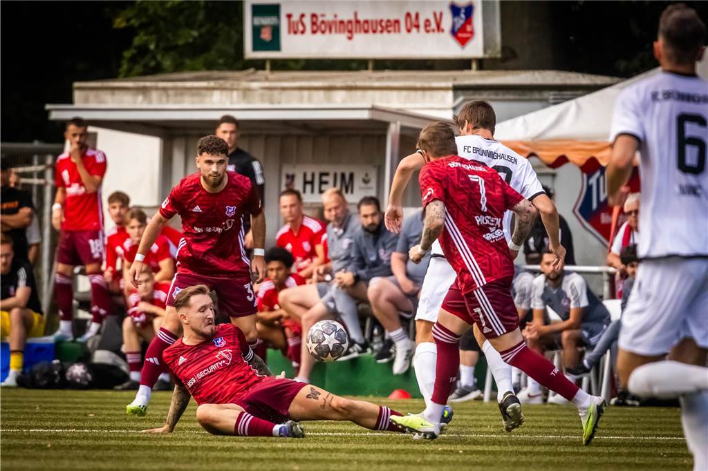 Der TuS Bövinghausen gewann das Derby gegen den FC Brünninghausen.