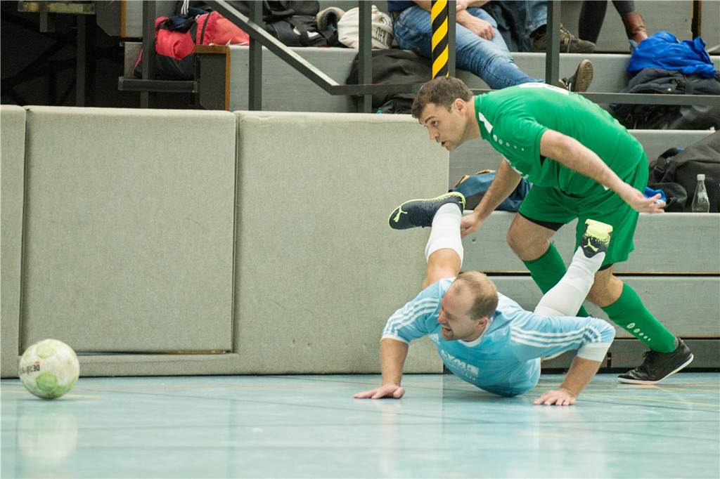 Der TuS Haltern am See hat sich erneut den Titel bei der Ü32-Hallenfußball-Stadtmeisterschaft geholt.