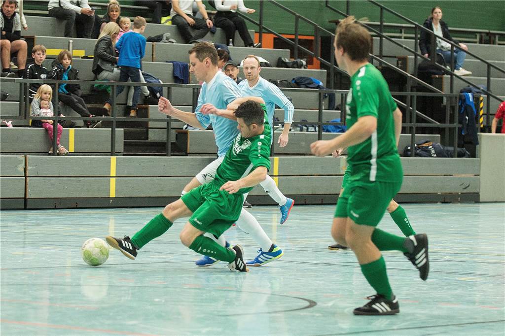 Der TuS Haltern am See hat sich erneut den Titel bei der Ü32-Hallenfußball-Stadtmeisterschaft geholt.