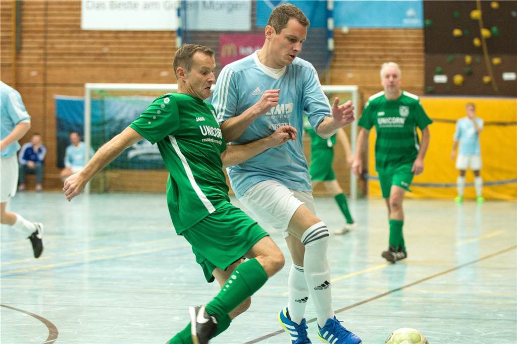 Der TuS Haltern am See hat sich erneut den Titel bei der Ü32-Hallenfußball-Stadtmeisterschaft geholt.