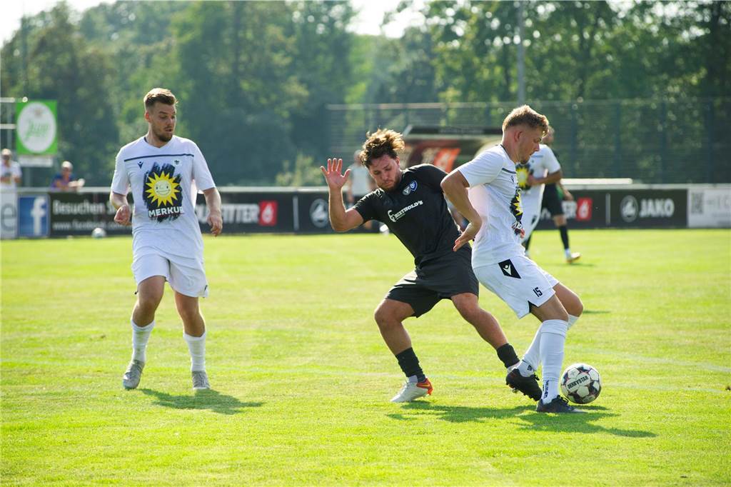 Der TuS Haltern war die bessere Mannschaft, verlor am Ende aber dennoch mit 1:2 gegen den FC Preußen Espelkamp. Beide Gegentore fielen nach Eckbällen.