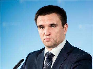 Der ukrainische Außenminister Pawlo Klimkin. Foto: Gregor Fischer/dpa