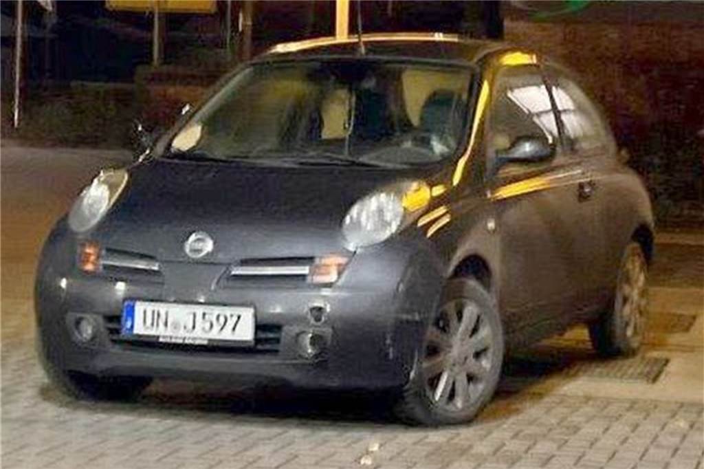 Raubüberfall-Serie geht weiter: Wieder Aral-Tankstelle in Nordkirchen betroffen Der unbekannte Tatverdächtige entwendete in Waltrop zwei Kennzeichen und montierte diese an einem schwarzen Nissan Micra mit leichtem Unfallschaden vorne links.