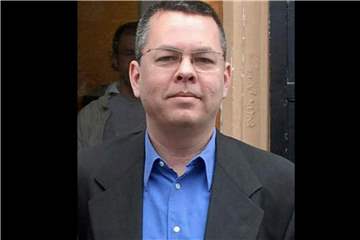 Der us-amerikanische Pastor Andrew Brunson wird seit mehr als eineinhalb Jahren in der Türkei festgehalten. Foto: DHA-Depo Photos/Archiv