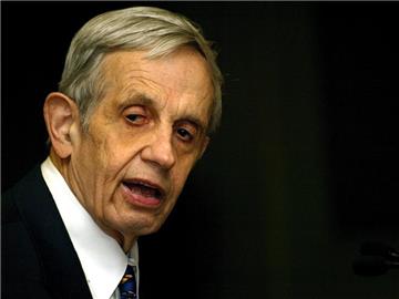 Der US-Mathematiker und Nobelpreisträger John Forbes Nash, dessen Geschichte in «A Beautiful Mind» verfilmt wurde, ist bei einem Autounfall umgekommen. Foto: Money Sharma/Archiv
