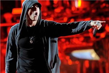 Der US-Rapper Eminem bezieht Stellung. Foto: Chris Pizzello