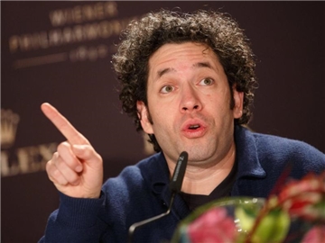 Der venezolanische Dirigent Gustavo Dudamel 2016 in Wien. Foto: Florian Wieser