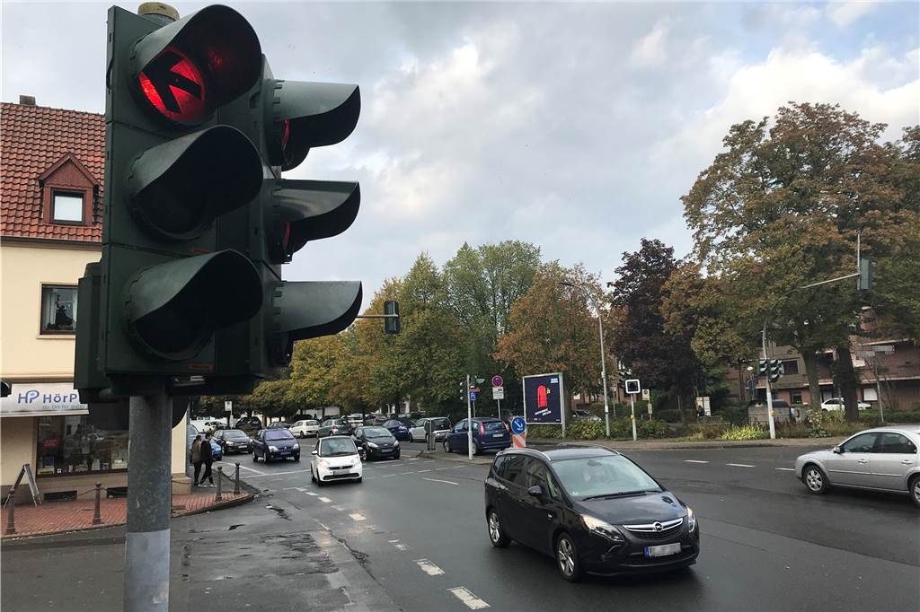Der Verkehr am Schüttenwall ist schon lange ein Streitthema. 