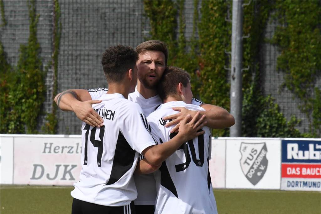 Der VfB Lünen jubelte über einen 3:2-Sieg bei DJK Körne II.