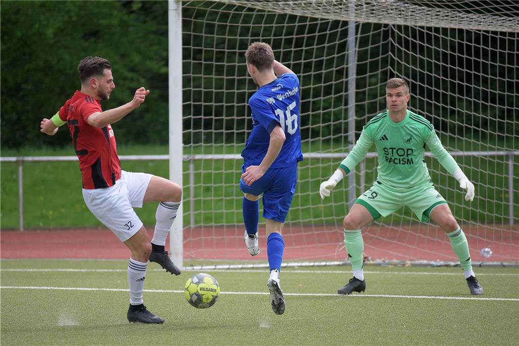 Der VfB Westhofen hat beim TuS Eichlinghofen mit 0:2 verloren.