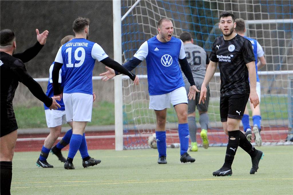 Der VfB Westhofen hat gegen den ASSV Letmathe 1:1 gespielt.