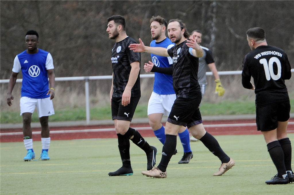 Der VfB Westhofen hat gegen den ASSV Letmathe 1:1 gespielt.