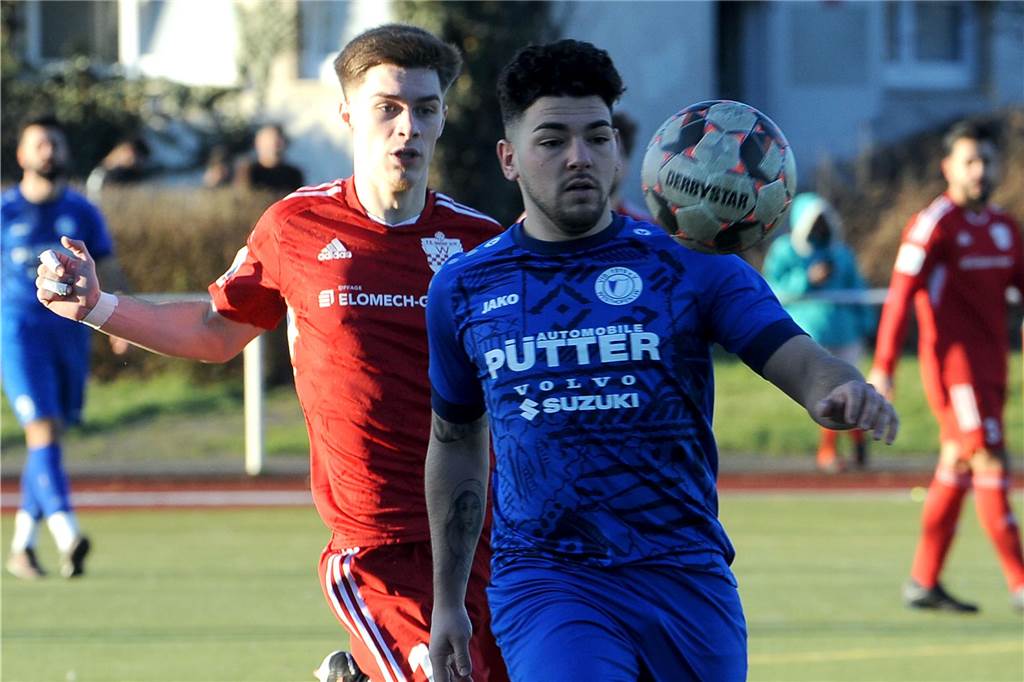 Der VfB Westhofen hat gegen den FC Wetter mit 1:0 gewonnen.