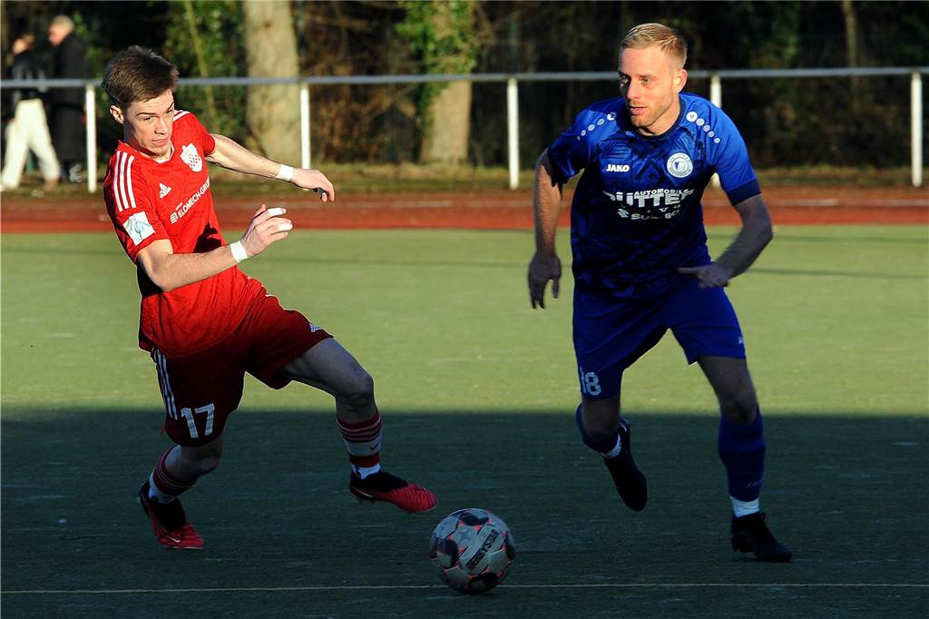 Der VfB Westhofen hat gegen den FC Wetter mit 1:0 gewonnen.