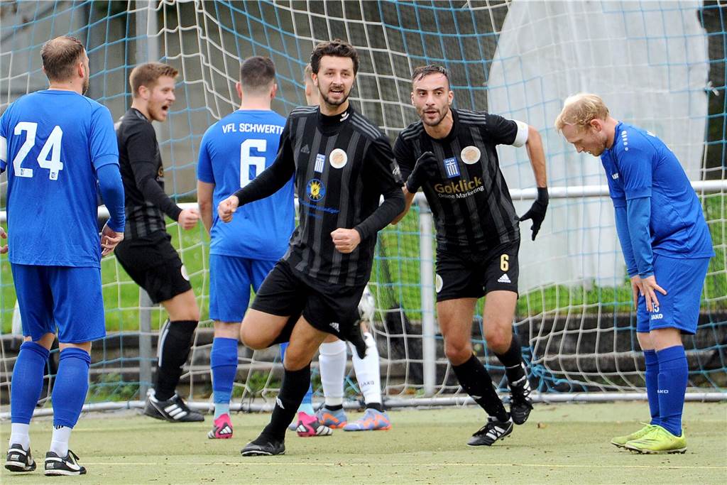 Der VfL Schwerte hat gegen den FC Hellas/Makedonikos Hagen mit 1:3 verloren.