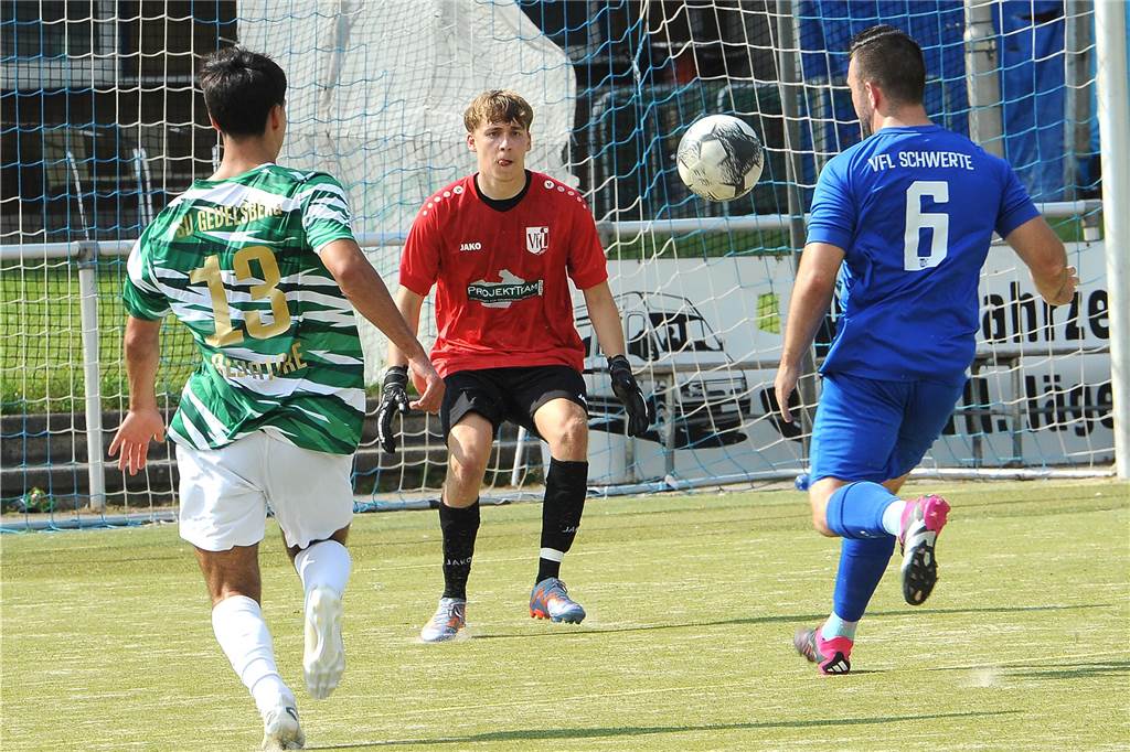 Der VfL Schwerte hat gegen den FSV Gevelsberg mit 0:1 verloren.