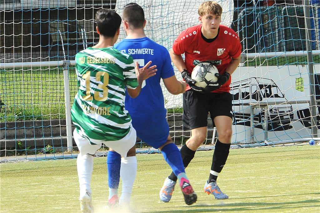Der VfL Schwerte hat gegen den FSV Gevelsberg mit 0:1 verloren.