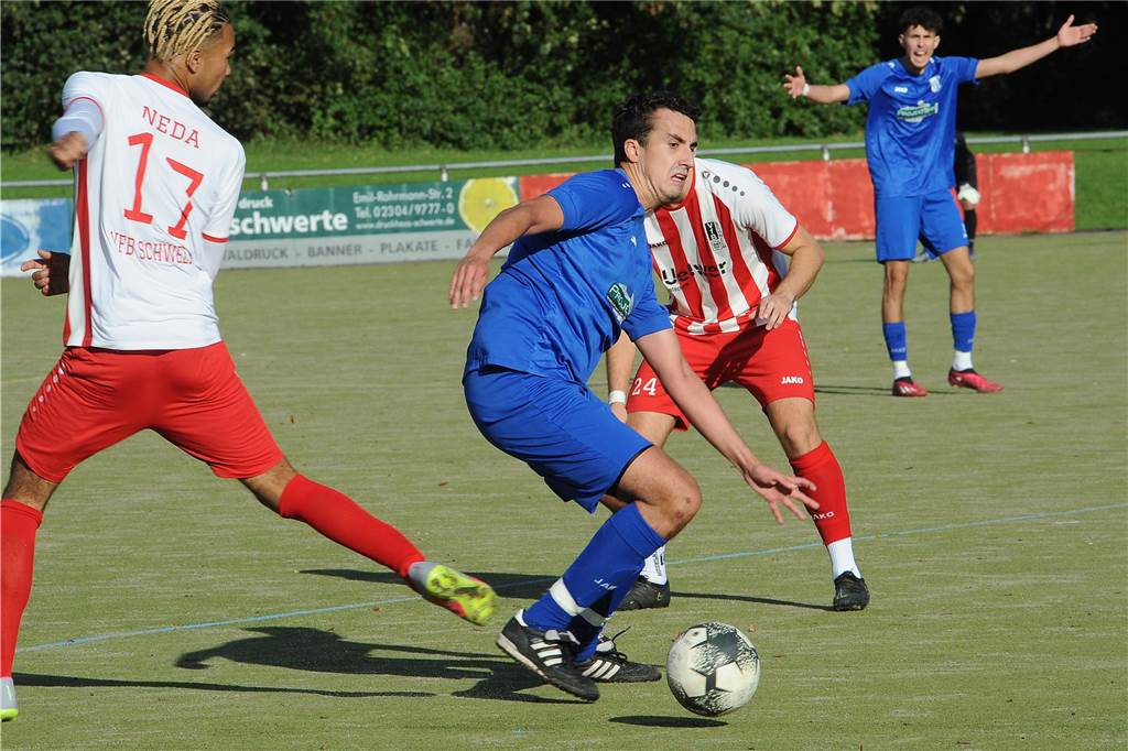 Der VfL Schwerte hat gegen den VfB Schwelm mit 3:4 verloren.
