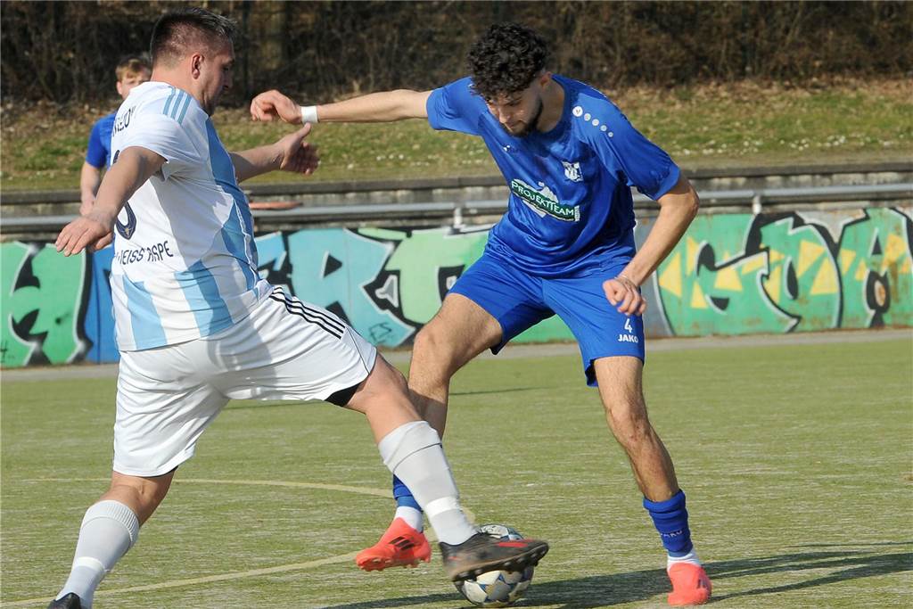 Der VfL Schwerte hat gegen die SG Blau-Weiß Haspe mit 2:1 gewonnen.