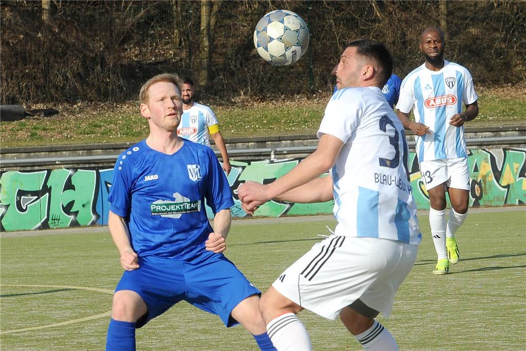 Der VfL Schwerte hat gegen die SG Blau-Weiß Haspe mit 2:1 gewonnen.