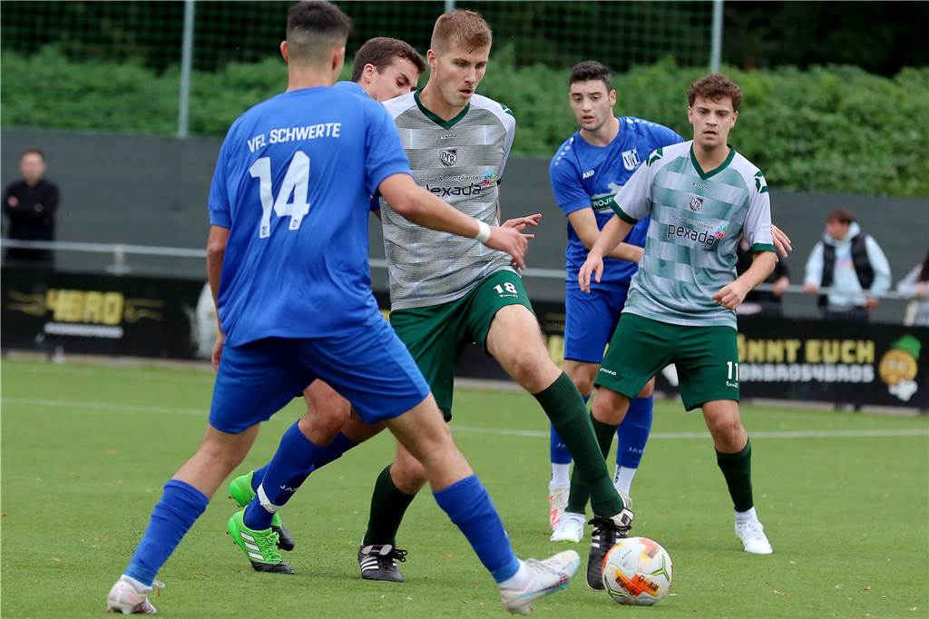 Der VfR Sölde hat den VfL Schwerte mit 3:0 geschlagen.