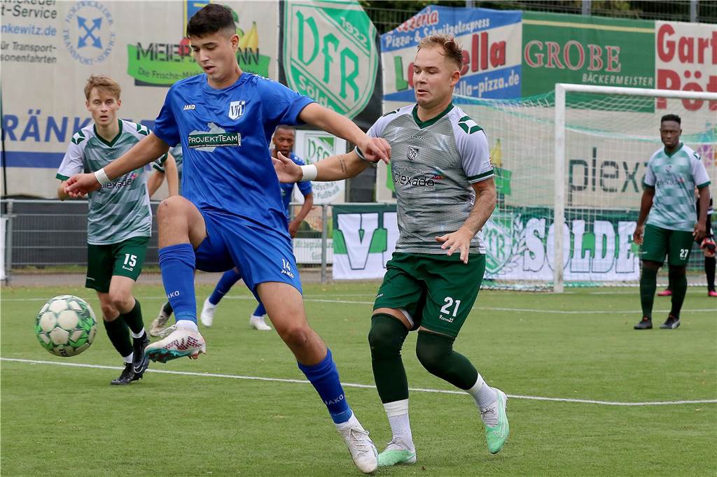 Der VfR Sölde hat den VfL Schwerte mit 3:0 geschlagen.