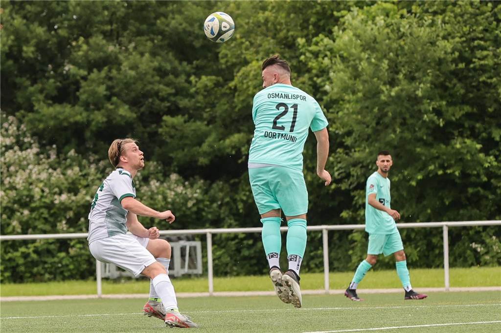 Der VfR Sölde II schafft gegen Osmanlispor Dortmund den Klassenerhalt. 