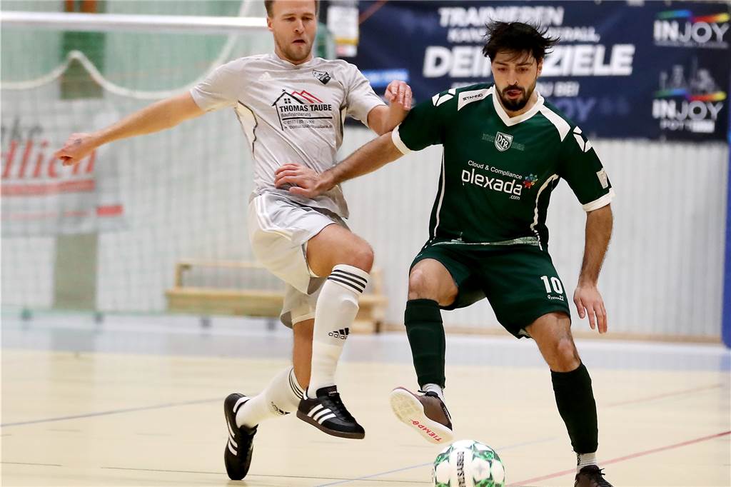 Zwischenrunde der Dortmunder Hallenfußball-Stadtmeisterschaft 2022 Der VfR Sölde und DJK TuS sind Endrundenkandidaten.
