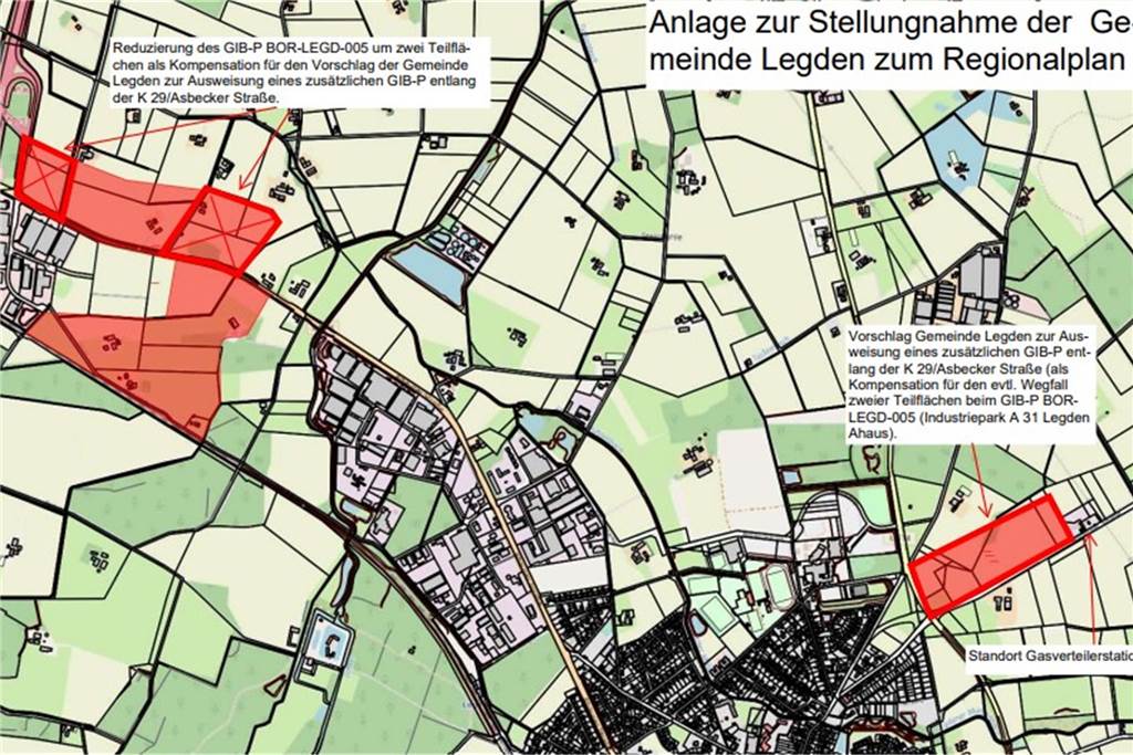 Blick auf eine Karte.