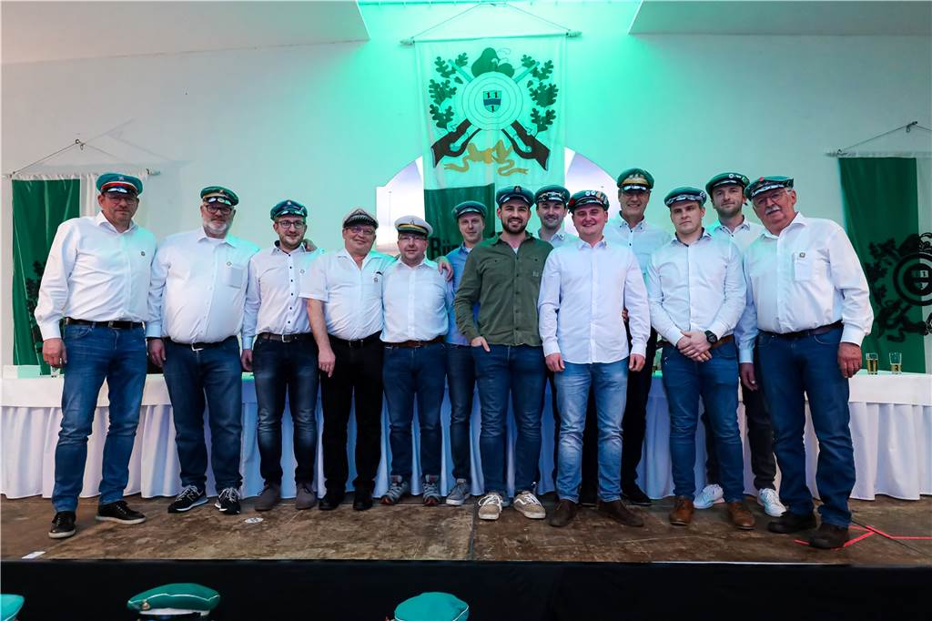Kirchhellener sind heiß auf ihr Schützenfest - das sind ihre Pläne Der Vorstand der Kirchhellener Schützen.