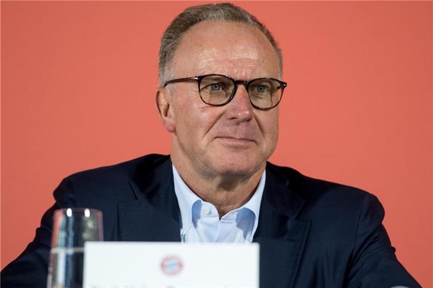 Rummenigge über Robben und Ribéry: „Spielen erstklassig“ Der Vorstandsvorsitzende vom Fußball-Bundesligisten FC Bayern München, Karl-Heinz Rummenigge. Foto: Sven Hoppe