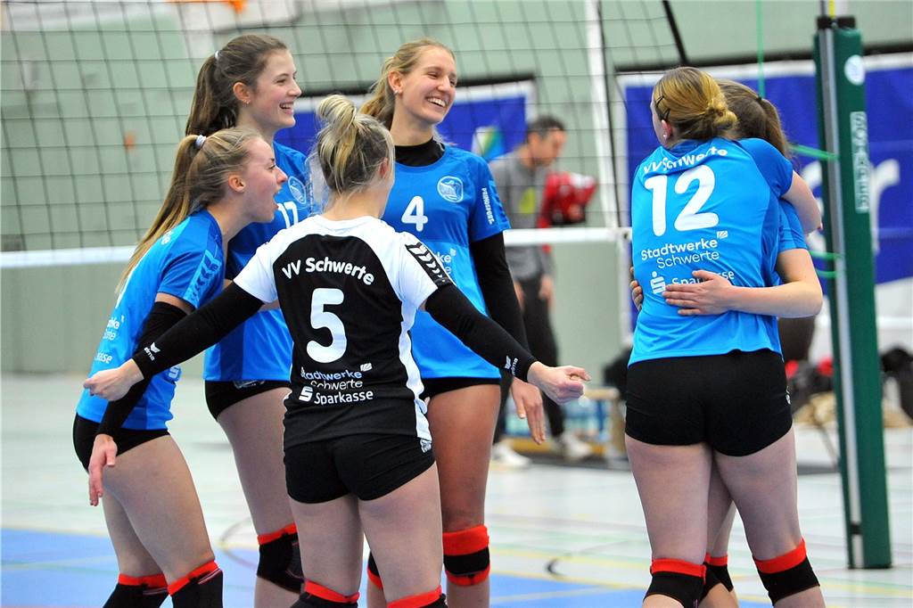Der VV Schwerte hat gegen den VV Humann Essen mit 2:3-Sätzen verloren.