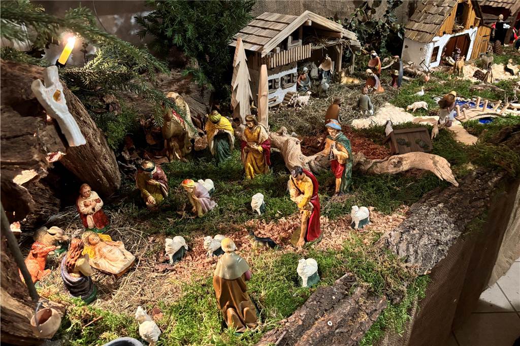 Viele Fotos vom Lichterglanz : Weihnachtsmarkt im Ammeloer Kring