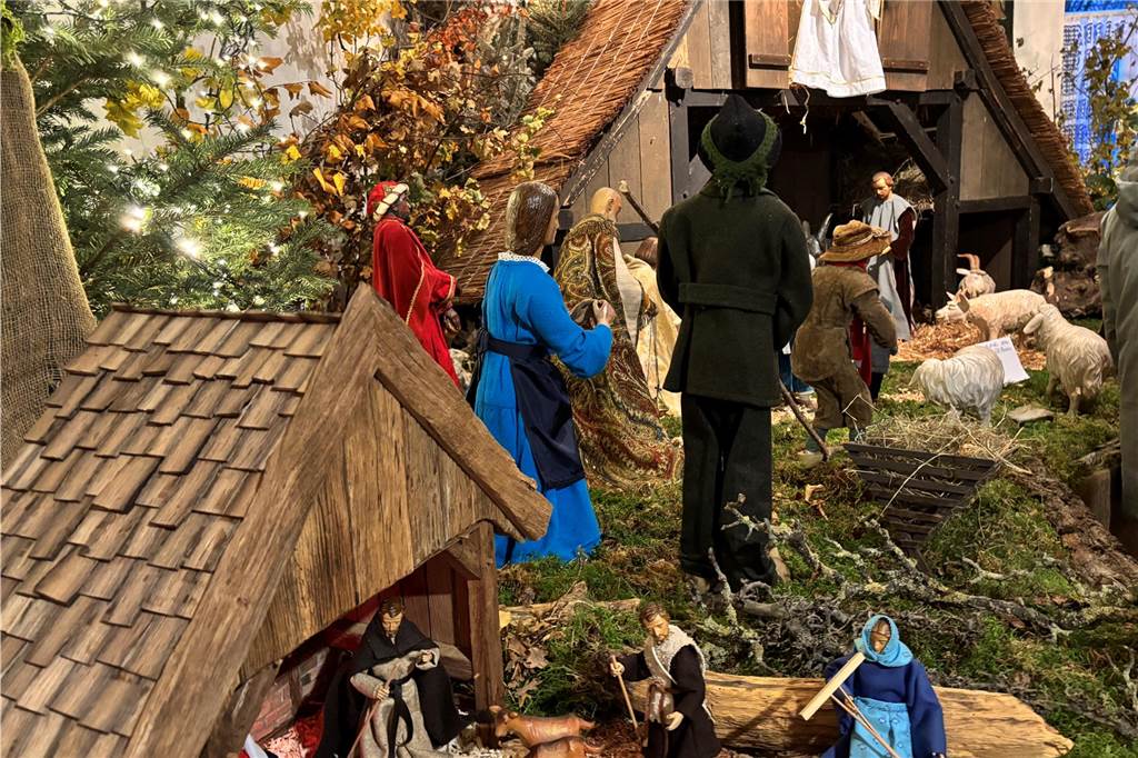 Viele Fotos vom Lichterglanz : Weihnachtsmarkt im Ammeloer Kring