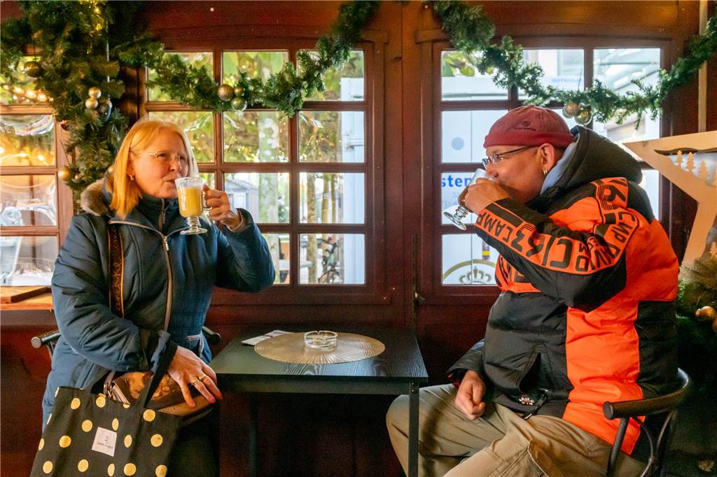 Der Weihnachtsmarkt in Lünen hat am Donnerstag (21. November) begonnen.