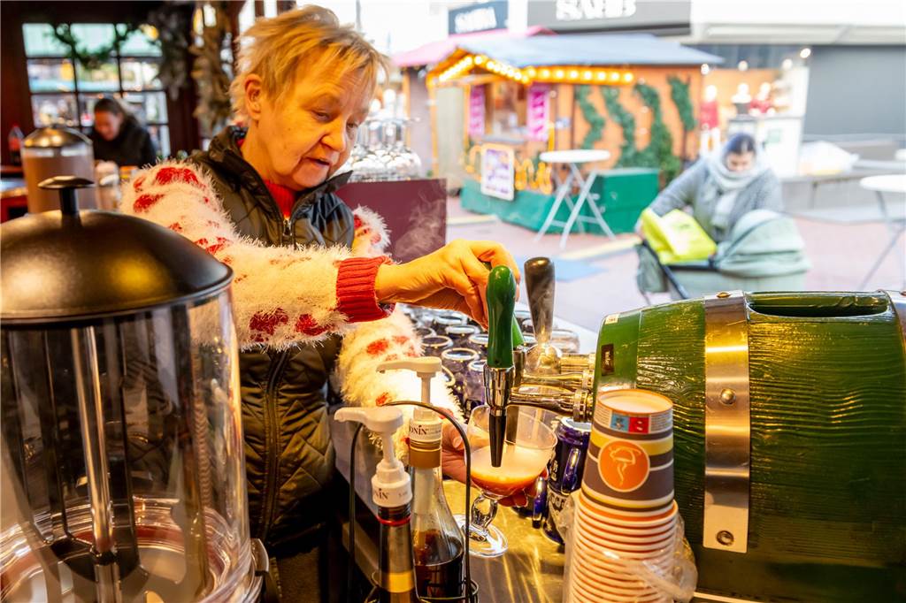 Der Weihnachtsmarkt in Lünen hat am Donnerstag (21. November) begonnen.