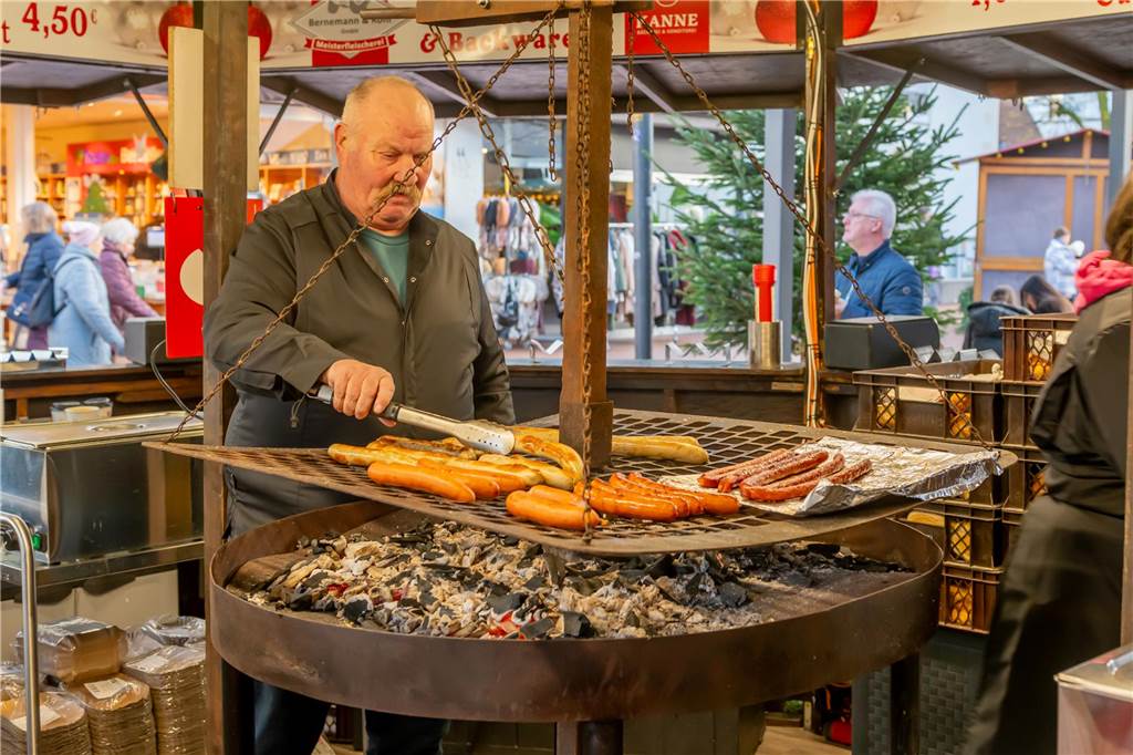 Der Weihnachtsmarkt in Lünen hat am Donnerstag (21. November) begonnen.