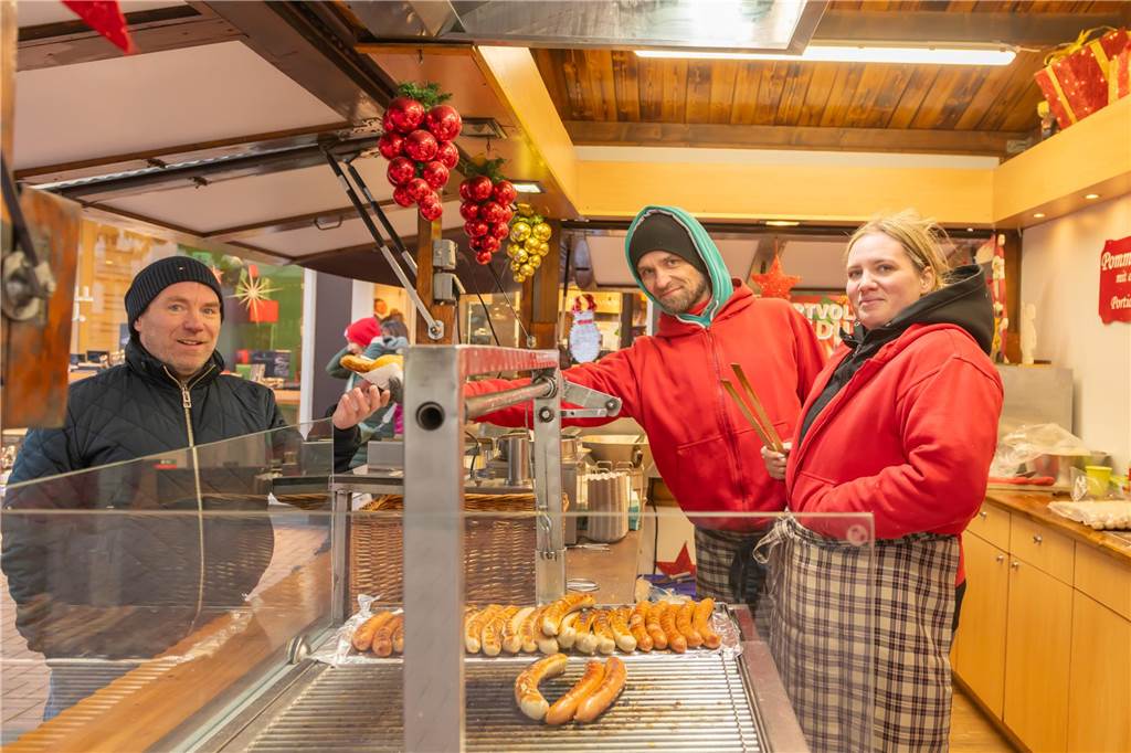 Der Weihnachtsmarkt in Lünen hat am Donnerstag (21. November) begonnen.