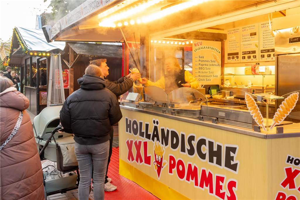 Der Weihnachtsmarkt in Lünen hat am Donnerstag (21. November) begonnen.