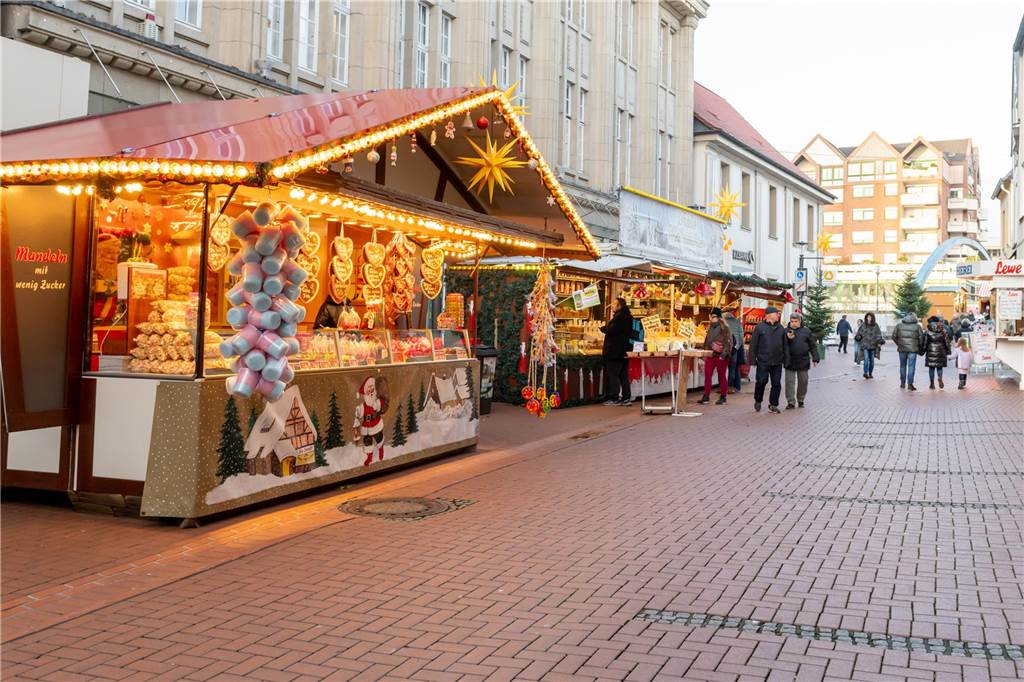 Der Weihnachtsmarkt in Lünen hat am Donnerstag (21. November) begonnen.