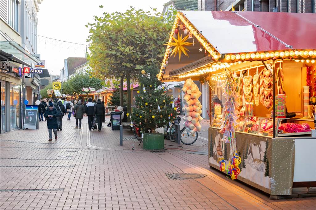 Der Weihnachtsmarkt in Lünen hat am Donnerstag (21. November) begonnen.